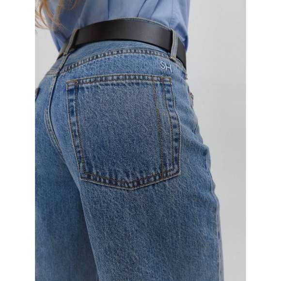 NWT Still Here Everyday Straight Jeans in Classic Blue Size 24 - Picture 4 of 16